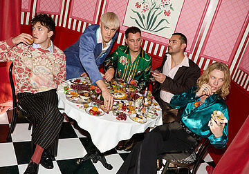 Pressefoto af jazzorkesteret Tabloid